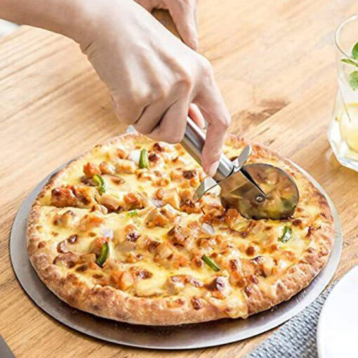 Stainless Steel Pizza Cutter - Image 3