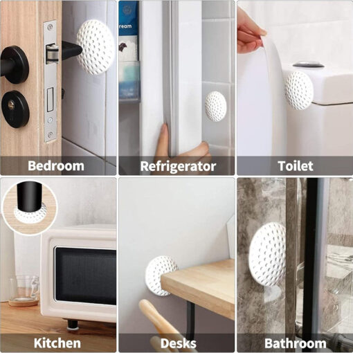 Anti-Slip Bumpe Pitted Surface Door Stopper - Image 4