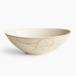 Oval Ceramic Serving Bowls – Multipurpose Set (6 pcs)