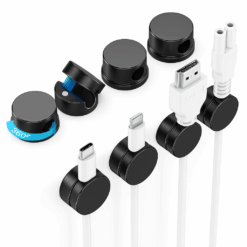 Silicone Tidy Cord Organizer - Pack of 5pcs