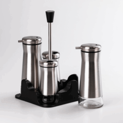 Stainless Steel Condiment Set