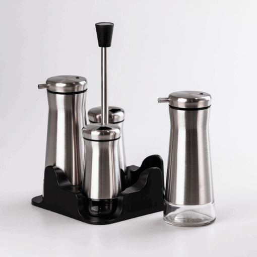 Stainless Steel Condiment Set