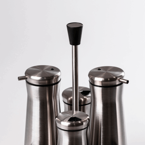 Stainless Steel Condiment Set