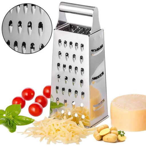 Kitchen Scratcher – 4-Sided Stainless Steel Grater - Image 3