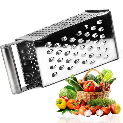 Kitchen Scratcher – 4-Sided Stainless Steel Grater - Image 2