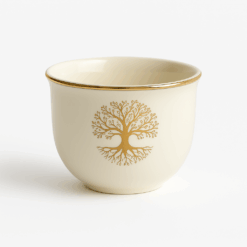 Akasia Handleless Coffee Cups – Cultural Ceramic Set (Dozen)