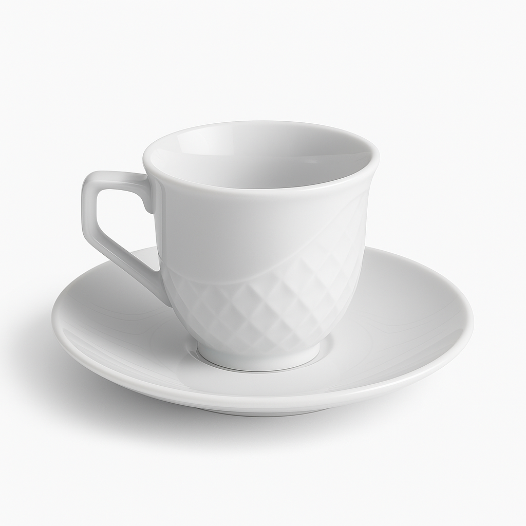 Canel Coffee Cups – Classic Ceramic Set (Dozen)