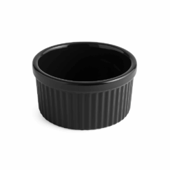 Colombia Black Dipping Bowl Set – Modern Ceramic (4 pcs)