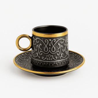 black coffee cups