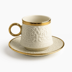 Grace Gray Coffee Cups – Stylish Ceramic Set (Dozen)