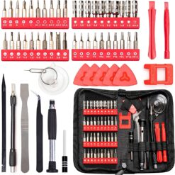 Electronics Repair Tool Kit – 56 in 1 Precision Screwdriver Set for Game Controllers and Computers