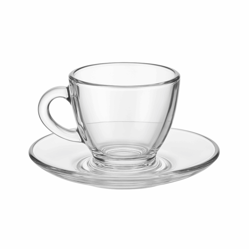 Miami Coffee Cups – Bold Ceramic Set with Handles (Dozen)