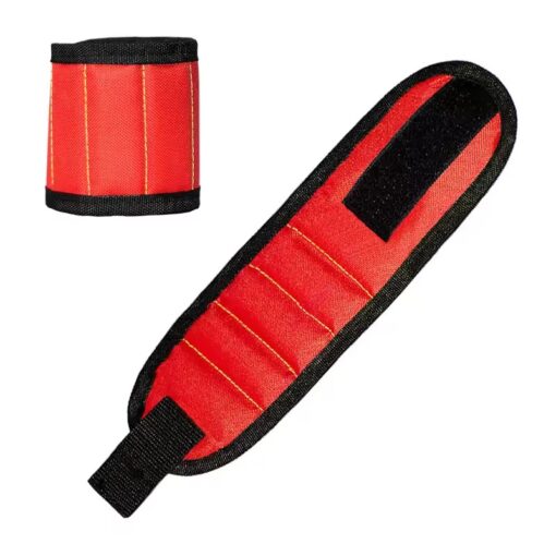 Wristband Portable Belt – Magnetic Tool Bag Wrist Strap for Electricians - Image 2