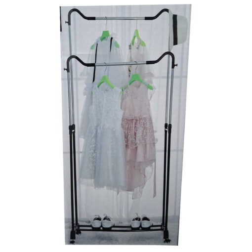 Clothes Rack Multifunction – Double Pole Design with 30Kg Capacity - Image 2