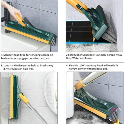 2-in-1 Cleaning Floor Scrub Brush - Image 6