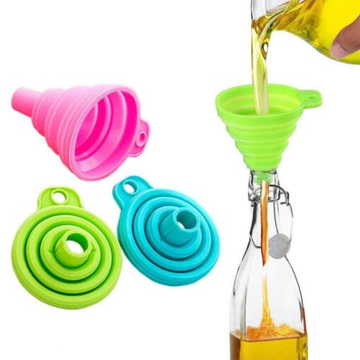 Mini Collapsible Silicone Funnel - Image 11