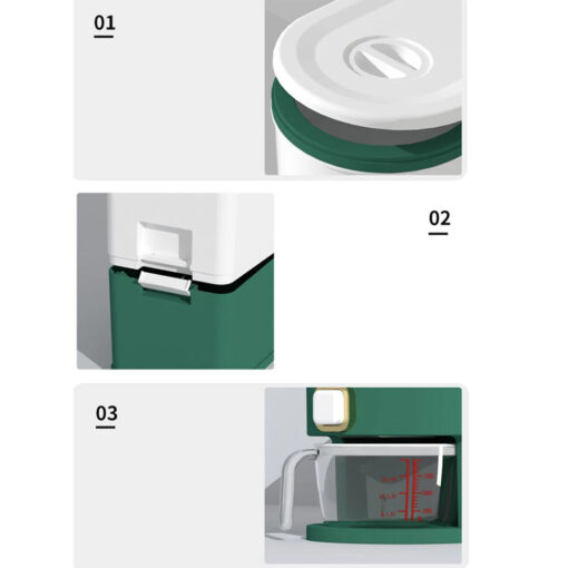 6KG Rice Storage Box – Moisture-Proof and Sealed Rice Dispenser - Image 2