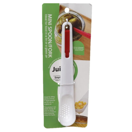 2-in-1 Portable Small Slotted Spoon & Fork - Image 4