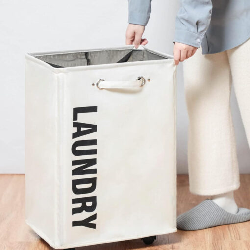Rolling Laundry Basket - Image 8