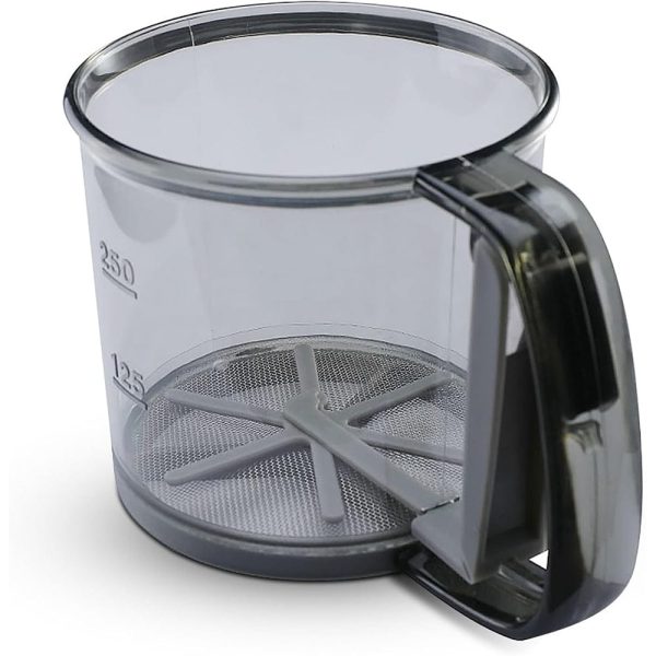 handheld flour sieve fine mesh baking sifter