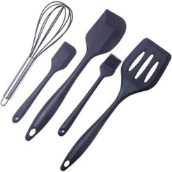 5 Pcs Non-stick Silicone Spatula Set