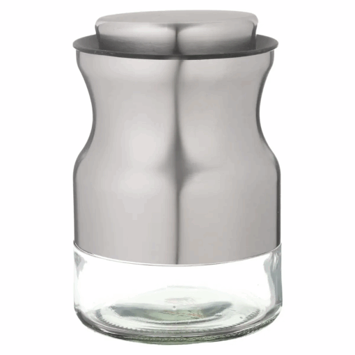 Stainless Steel Condiment Set – 8-Piece Silver Collection - Image 3