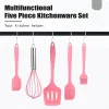 5 Pcs Silicone Spatula Set