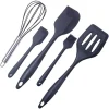 5 Pcs Silicone Spatula Set