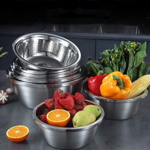 Stainless Steel Dish Meal Plate – Durable and Versatile Serving Dish (20 CM) - Image 4