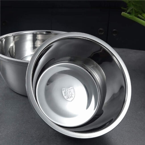 Stainless Steel Dish Meal Plate – Durable and Versatile Serving Dish (20 CM) - Image 3