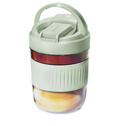 Coffee Cup with Silicone Band and Hanger 400ml