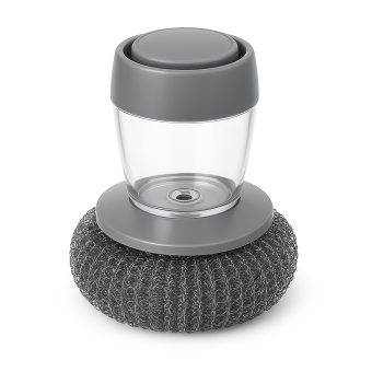 Kitchen Brush with Soap Storage