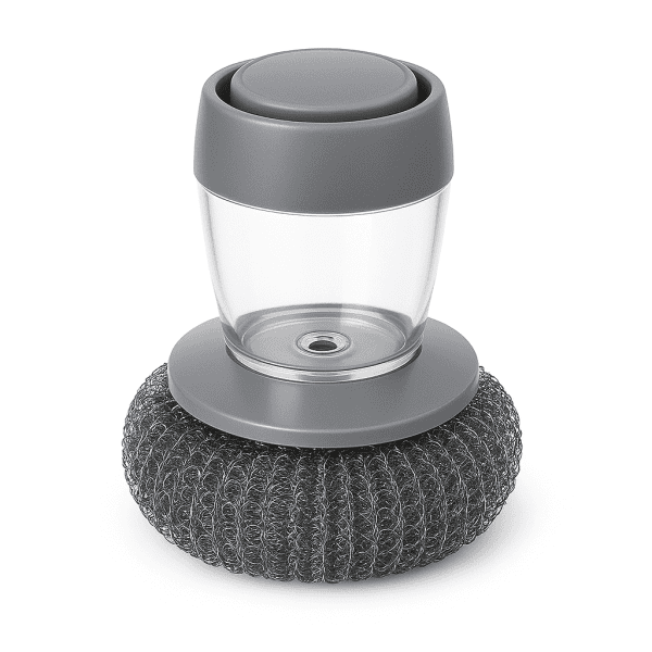 Kitchen Brush with Soap Storage