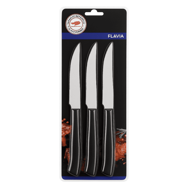 flavia knife set premium stainless steel 6 piece kitchen knives