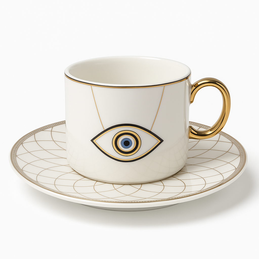 Blue Eye Coffee Cups