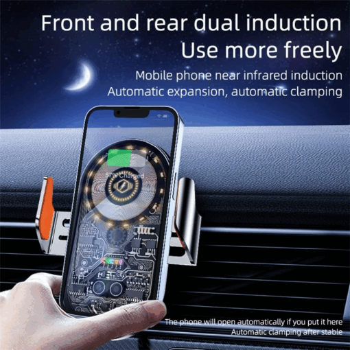 C13 15W Magnetic Wireless Car Charger - Image 6