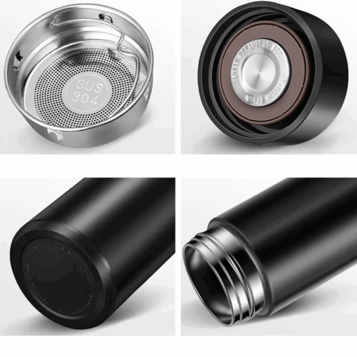 500ml Camping Water Bottle – Insulated Stainless Steel Vacuum Flask with Filter - Image 7