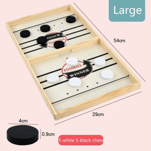 Foosball Winner Games Table Hockey Game - Image 5