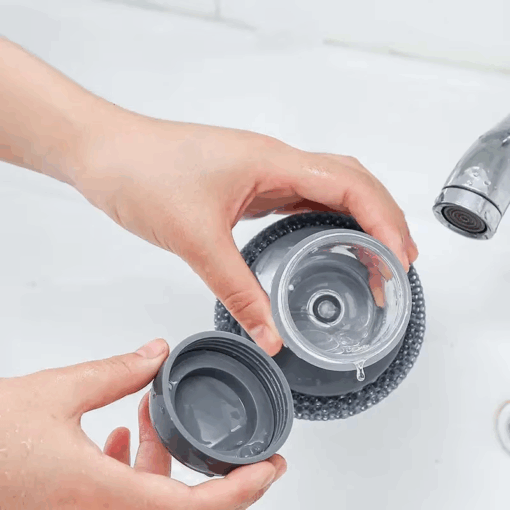 Soap Dispensing Kitchen Brush - Image 4