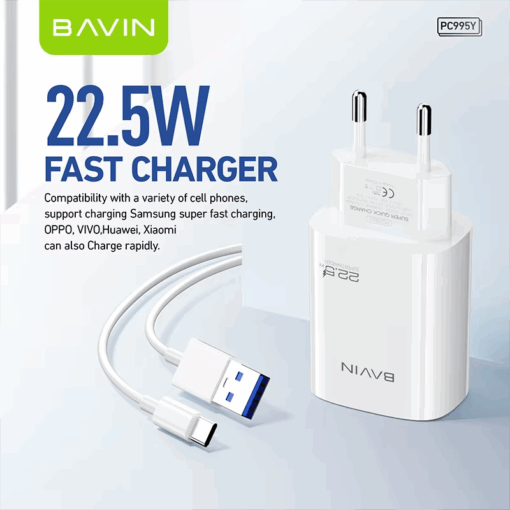 Bavin PC104Y 22.5W Fast Charger