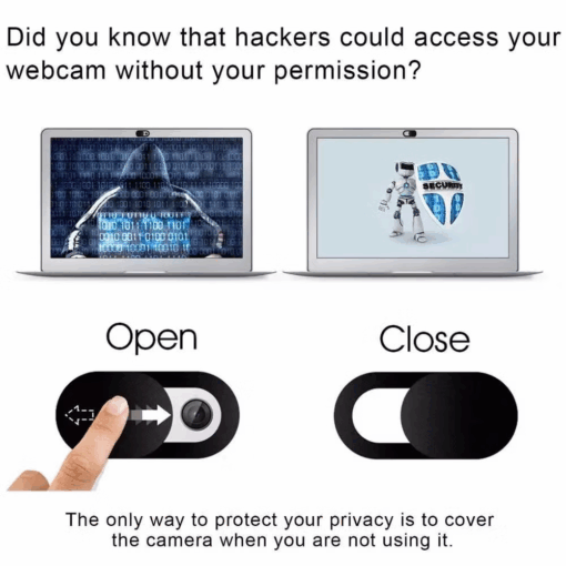 Plastic Webcam Cover – Custom Slide Laptop & Mobile Camera Cover - Image 5