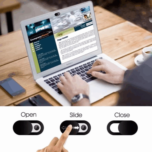 Plastic Webcam Cover – Custom Slide Laptop & Mobile Camera Cover - Image 6