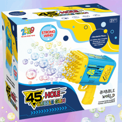 45-Hole Electric Bubble Machine Gun – Outdoor Bubble Blaster - Image 7