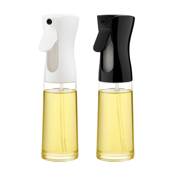 oil dispenser and sprayer 300ml manual olive oil bottle