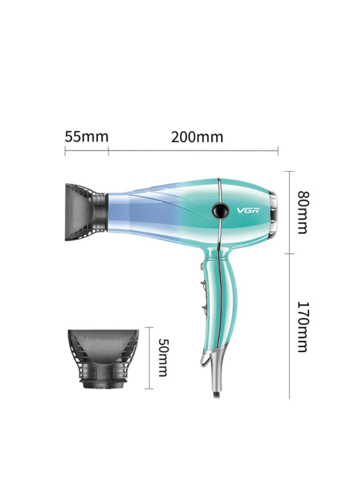 VGR Professional Salon Series Hair Dryer – V-452 - Image 6