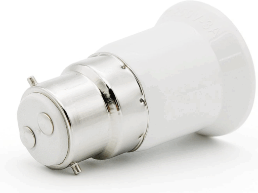 B22 Lamp Holder to E27 Light Bulb Base Converter - Image 3