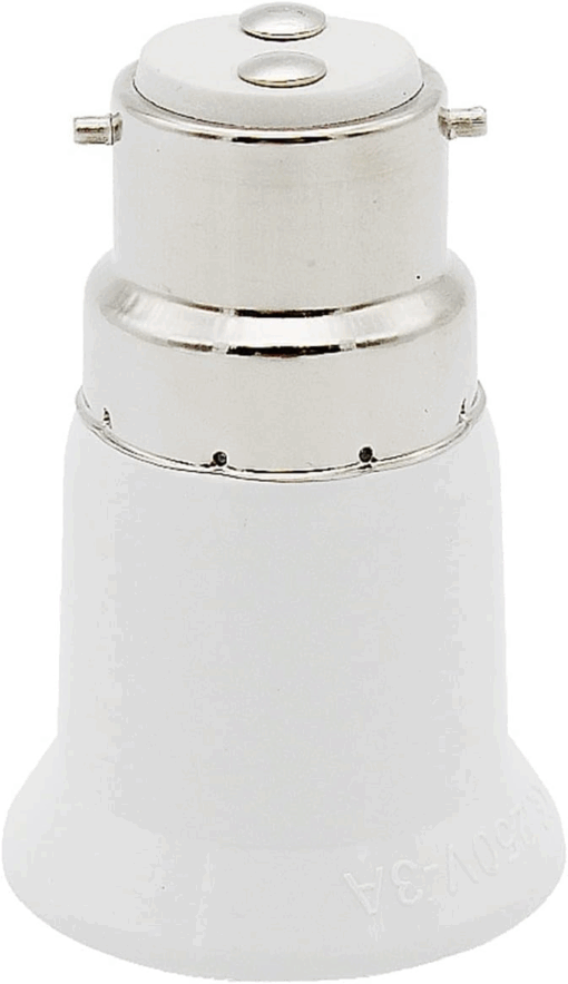 B22 Lamp Holder to E27 Light Bulb Base Converter - Image 5