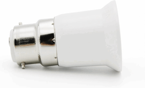 B22 Lamp Holder to E27 Light Bulb Base Converter - Image 2