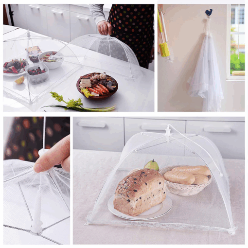 Mesh Food Covers Tent Umbrella – 40x40 cm - Image 5