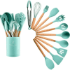 silicone kitchen utensil set 11 piece non stick cooking tools